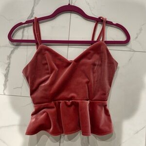 Forever 21 Pink Babydoll Tank Top